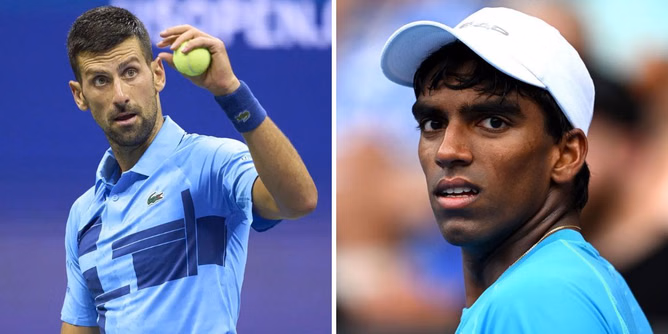 Novak Djokovic's Australian Open 1R opponent Nishesh Basavareddy reveals his first reaction to drawing the Serb
