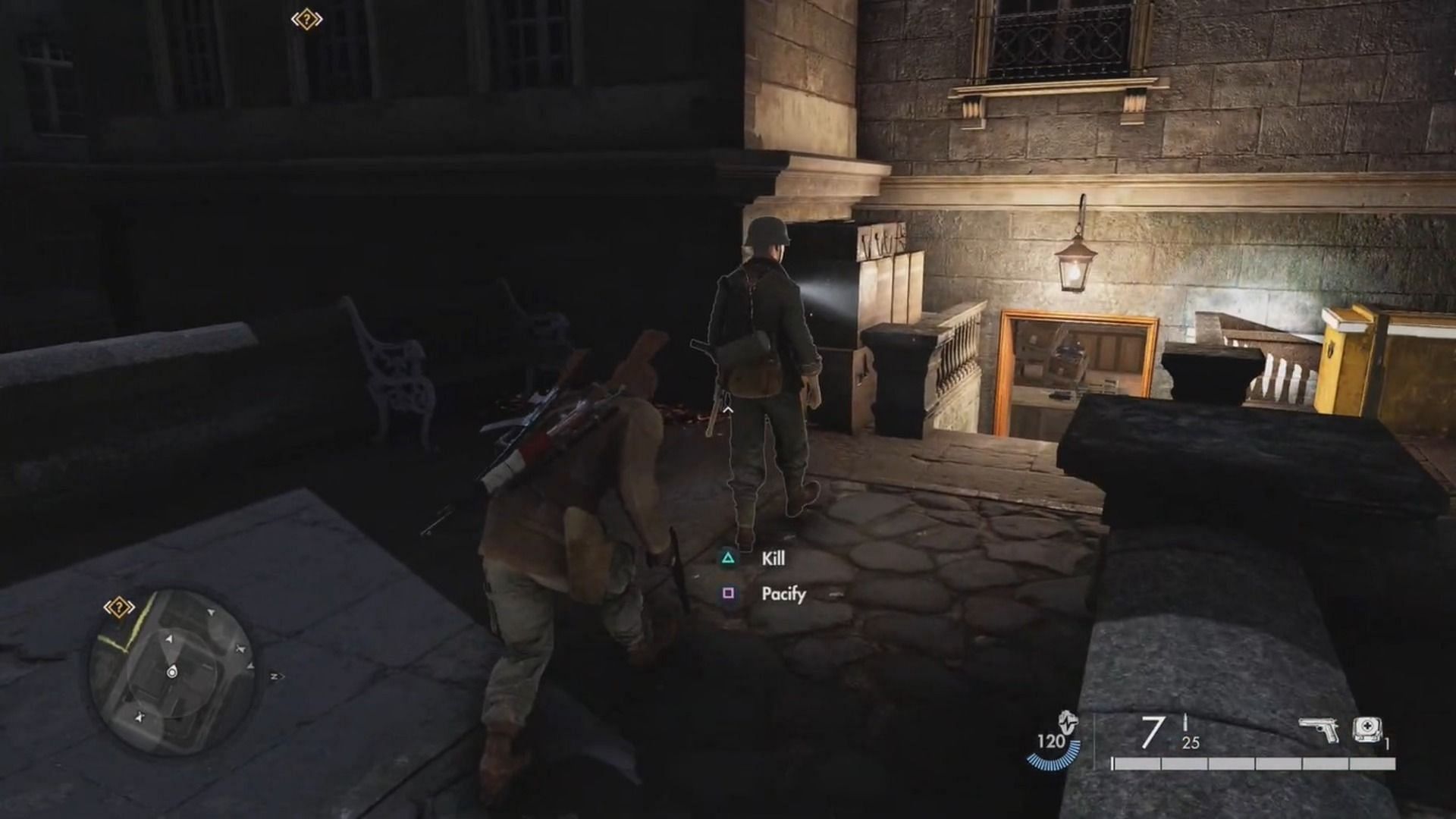 Clearing out the guards around La Ronde is optional but helpful (Image via Rebellion || Youtube/UntilTammaro)