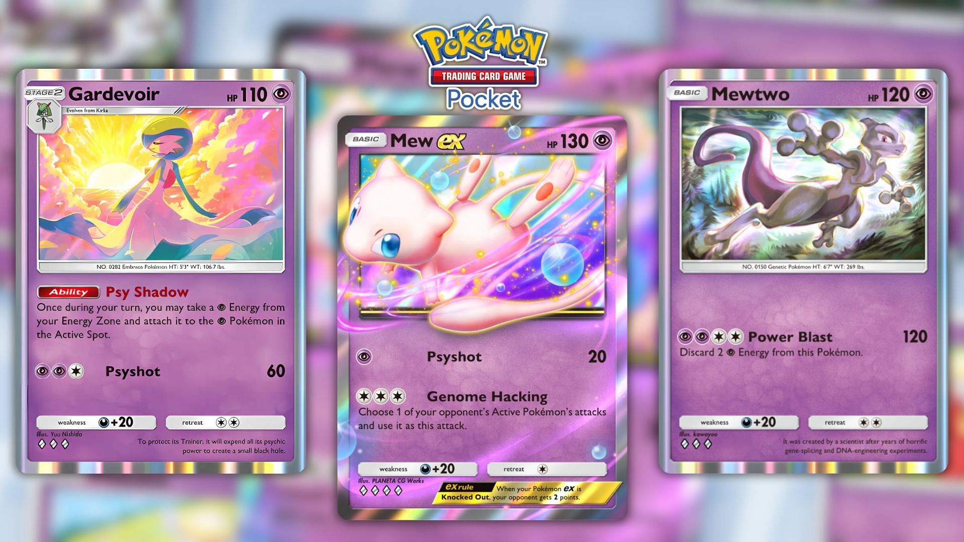 Pokemon TCG Pocket Psychic-type Mass Outbreak: All possible rewards 