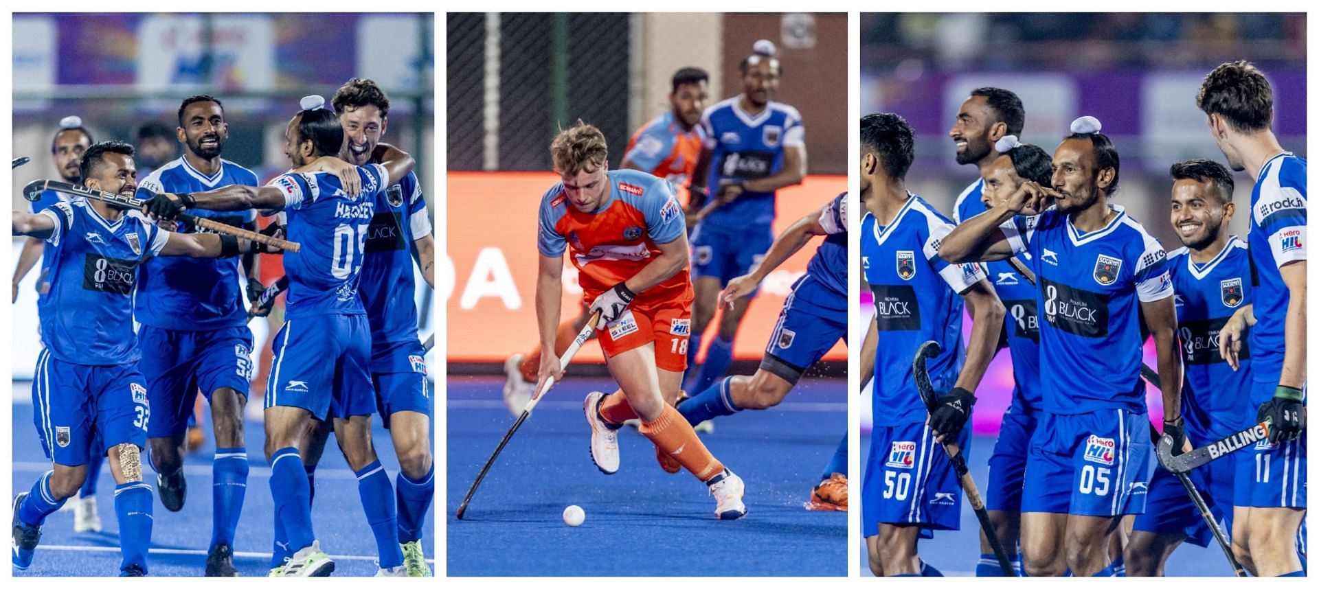 Soorma Hockey Club moved up the points table following the Ranchi win - Source:  Hockey India League