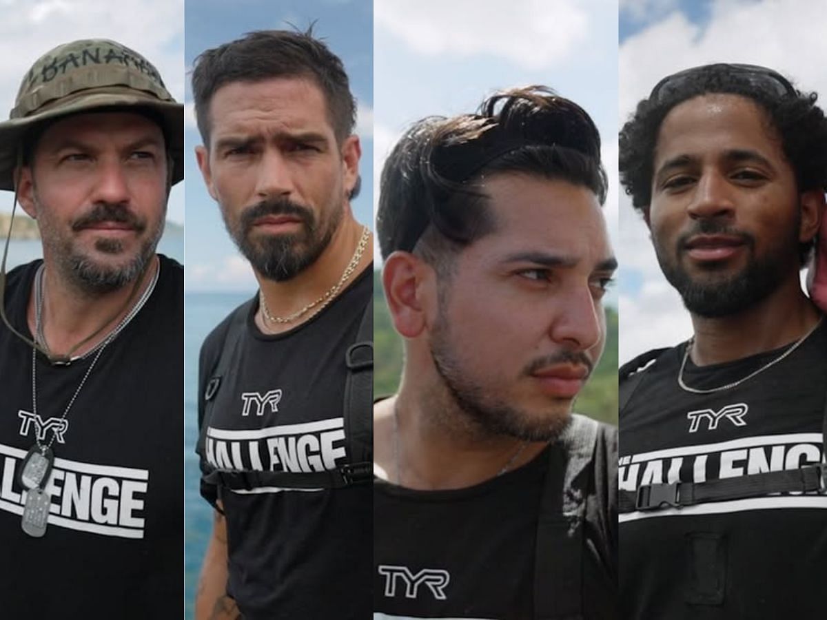 The male finalists from The Challenge season 40 (Images via Instagram/@thechallenge)