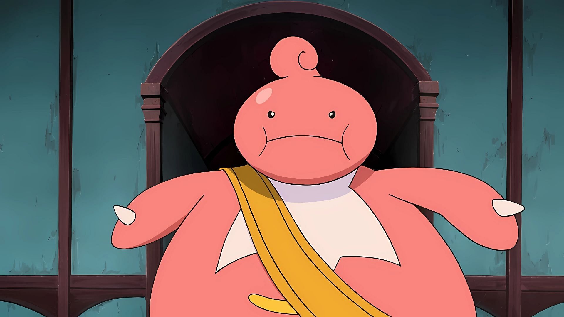 Baron's Lickilicky from the anime (Image via The Pokemon Company)