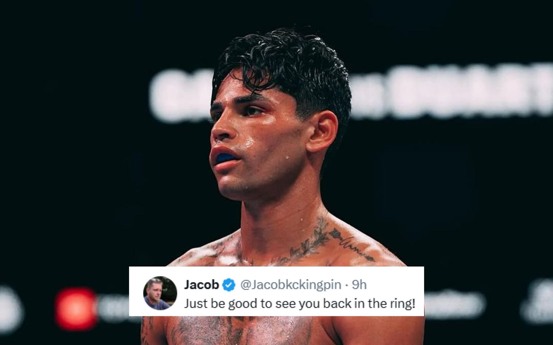 Fans react to Ryan Garcia hinting his next opponent. [Image courtesy: @kingryan on Instagram]