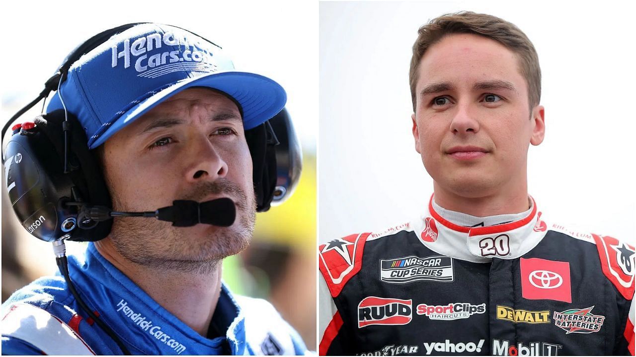 Kyle Larson (L) and Christopher Bell (R) (Source: Getty Images)