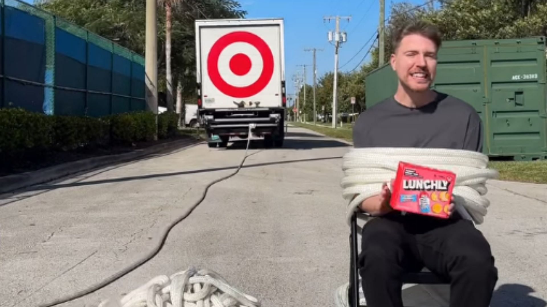 MrBeast has announced that Lunchly will now be available in Target chain stores nationwide (Image via MrBeast/Instagram)