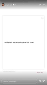 Angel Reese shared this on her IG stories. (Photo: Screengrabbed from @angelreese5 on IG)