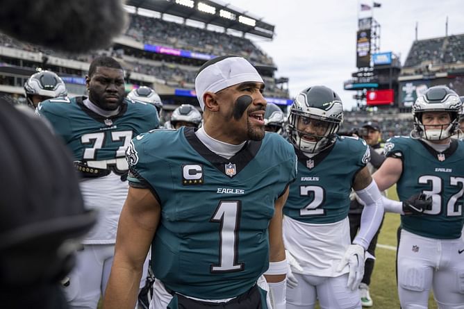 Hall of Fame WR serves Eagles HC Nick Sirianni a warning over Jalen Hurts' 'straitjacket' for Super Bowl faceoff vs Patrick Mahomes' Chiefs