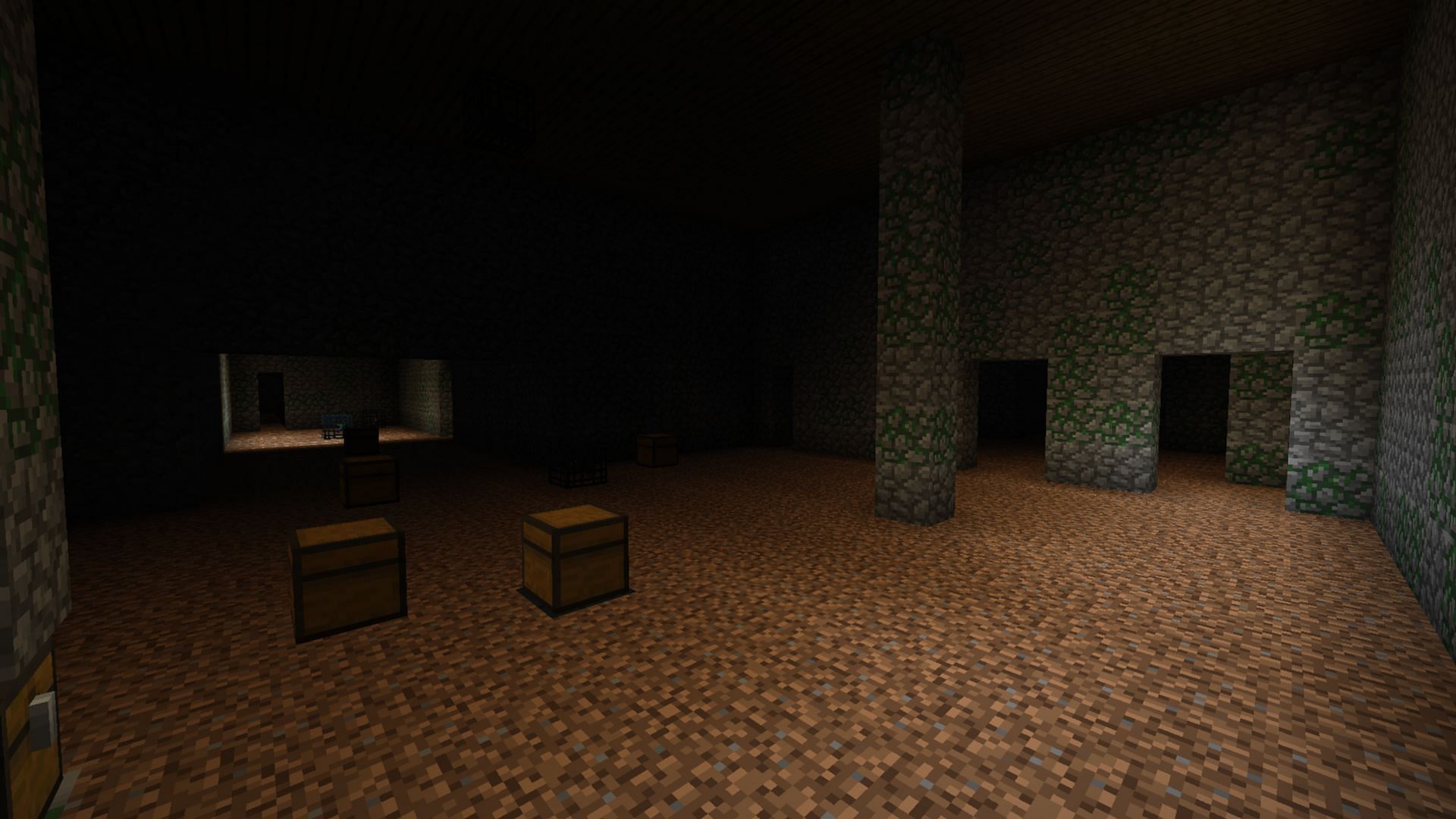 Explore a host of DOOM-themed dungeons added by this extensive mod (Image via Mojang Studios || Curseforge/@JaredBGreat)