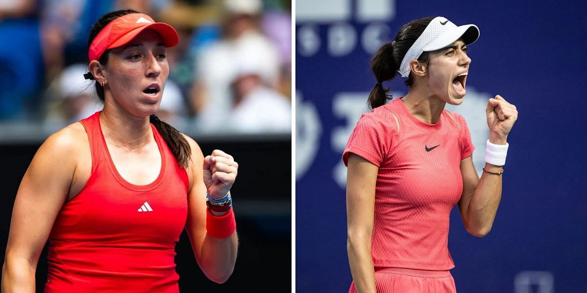 Jessica Pegula (L) and Olga Danilovic (R) (Source: Getty)