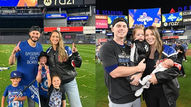 Joe Kelly's wife Ashley highlights hilarious interaction between son Knox & Dodgers catcher Will Smith