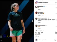 Napheesa Collier's husband Alex Bazzell reacts to Kate Martin putting in the hard yards ahead of Unrivaled