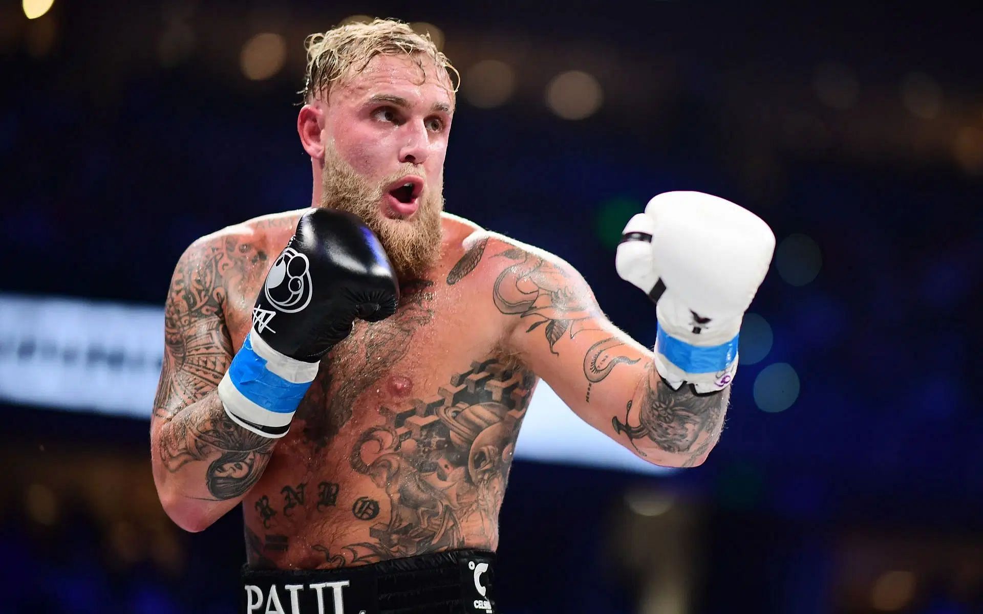 Jake Paul (pictured) kicked out sparring partner after being given a &quot;bloody nose&quot; in training, according to Kalvin Henderson [Image courtesy: Getty Images]