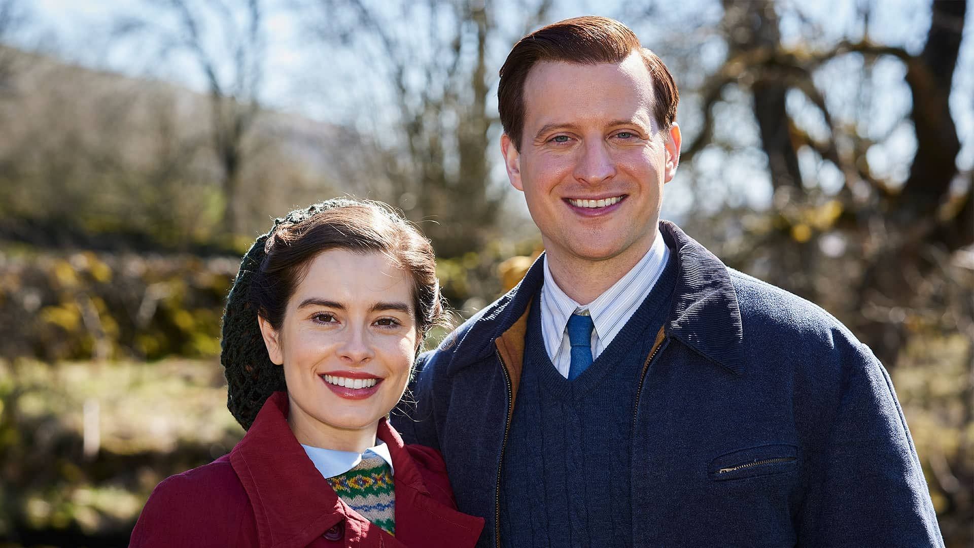 Nicholas Ralph and Rachel Shenton have great chemistry in this show (Image via PBS)