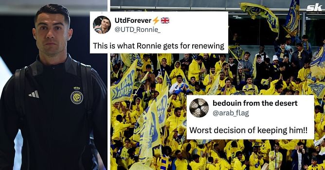 "You won't win the league", "This is what Ronnie gets for renewing" - Fans fume as Al-Nassr hand new contract to Cristiano Ronaldo's teammate