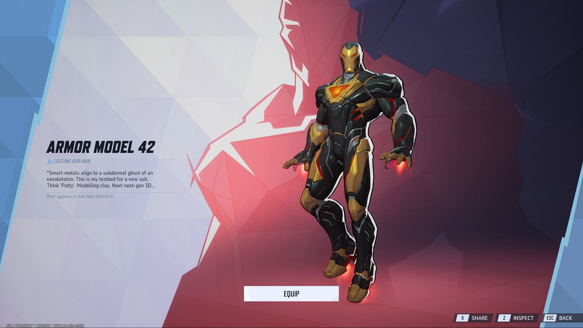 &quot;Armor Model 42&quot; Iron Man Skin (Image via NetEase Games)