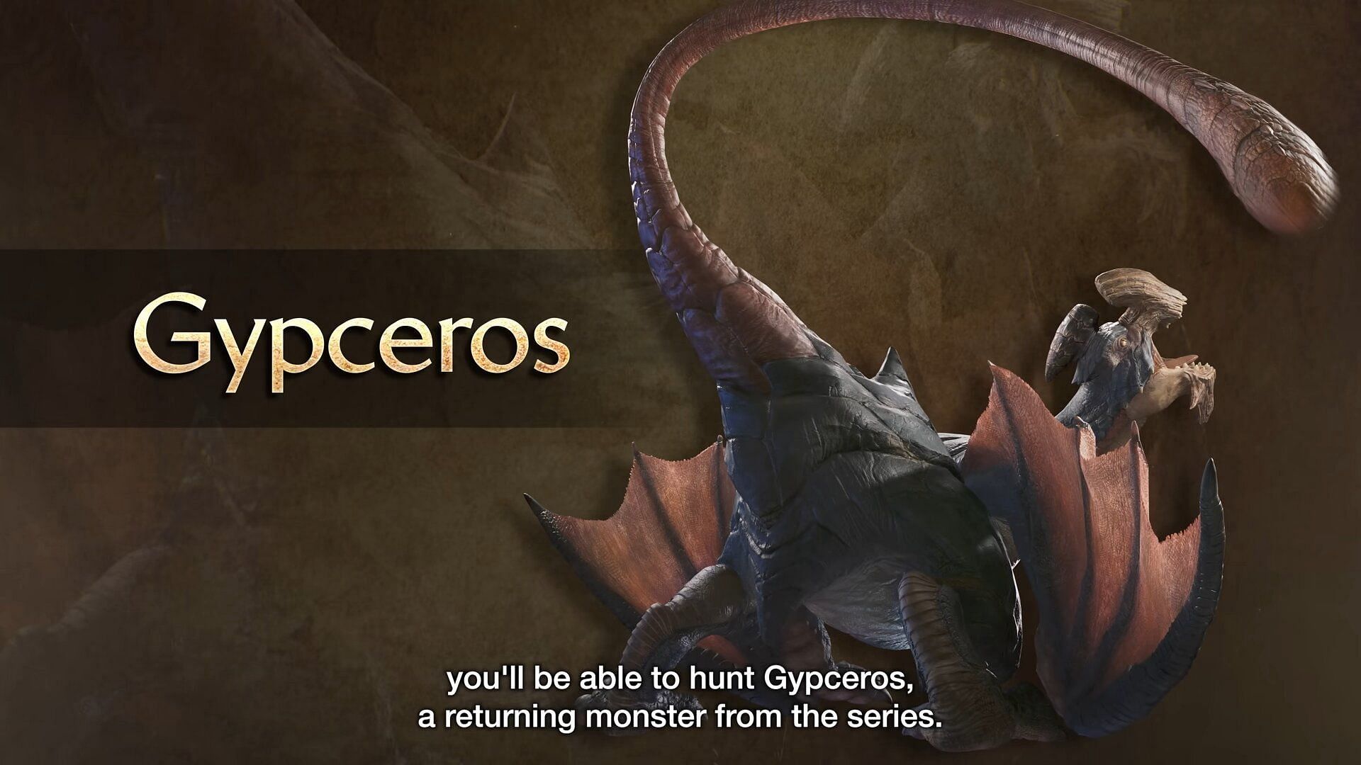 Gypceros makes its return to challenge players (Image via Capcom)