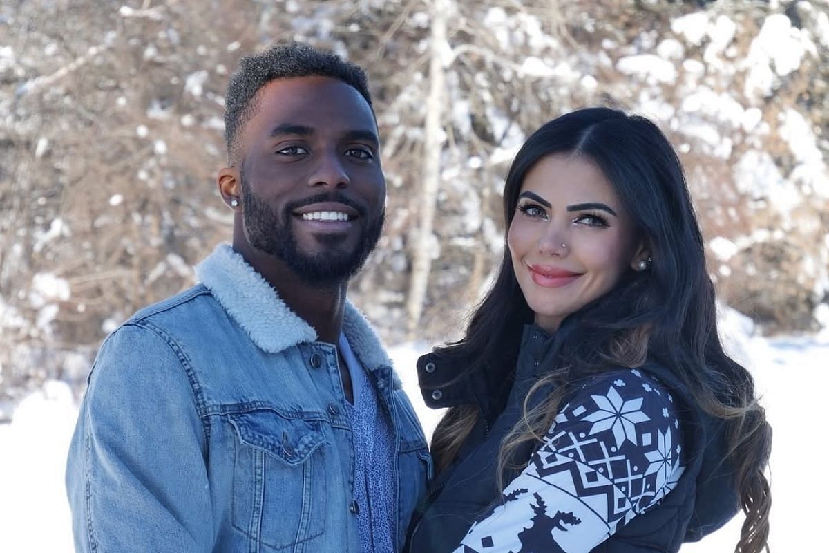 Kenny Bednarek and his girlfriend, Sharmila Nicollet- Source: Instagram