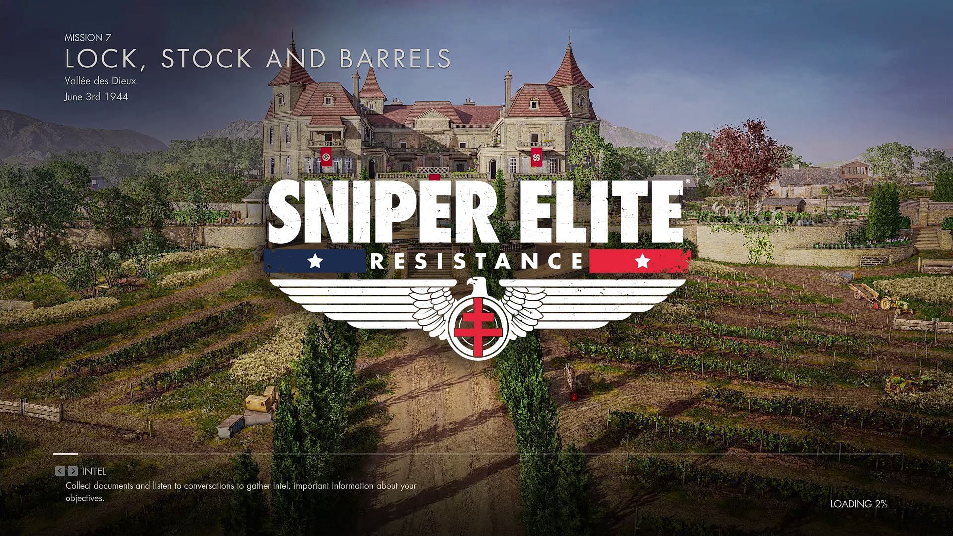 Sniper Elite Resistance Walkthrough: Lock, Stock and Barrels.