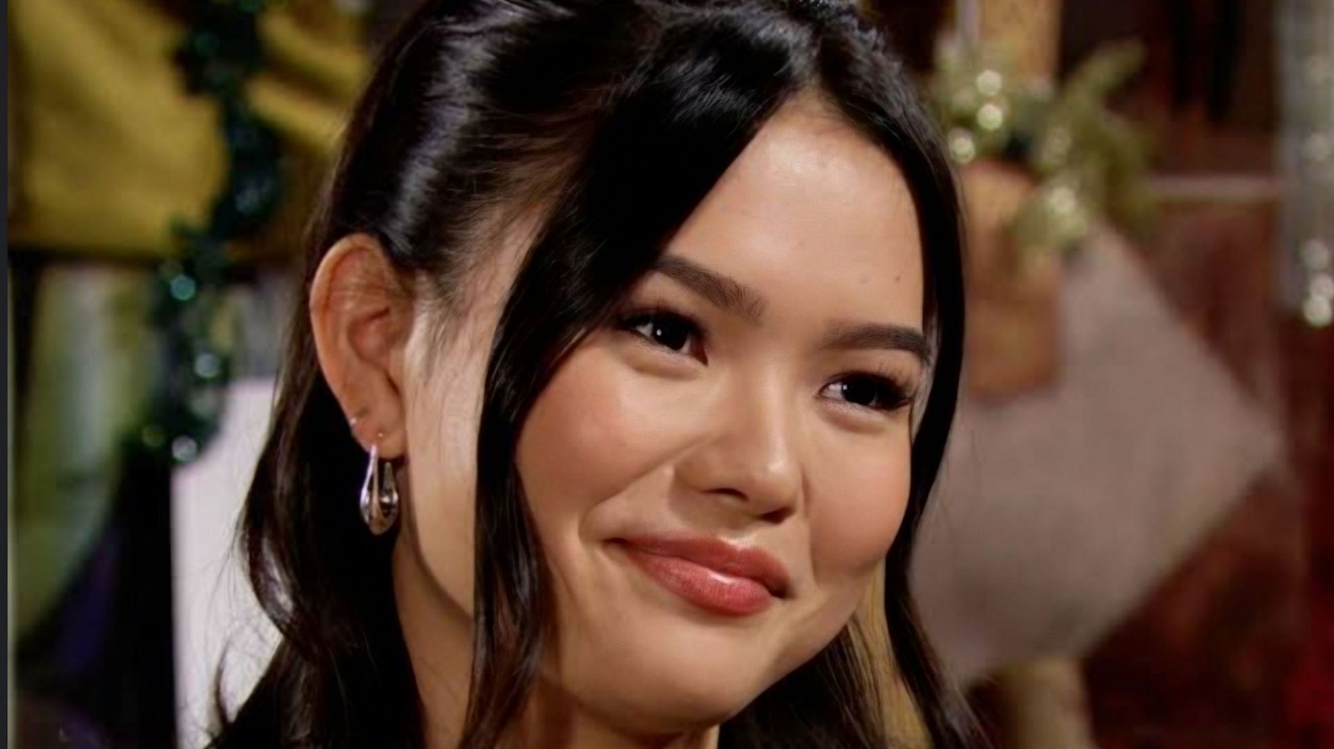 Actress Lisa Yamada as Luna Nozawa in a still from The Bold and the Beautiful (Image via CBS)