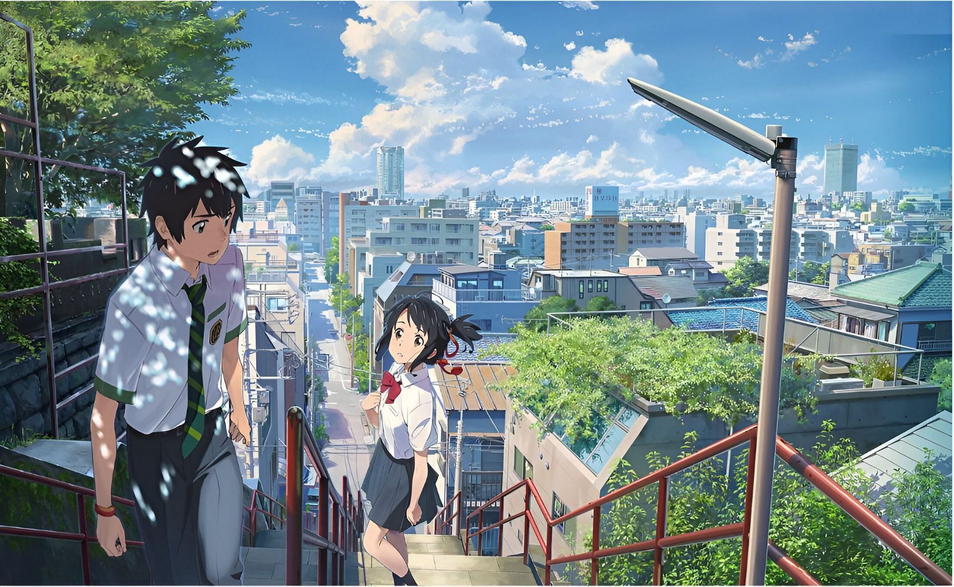 One of the best anime movies Kimi no Na Wa (Image via CoMix Wave Films)