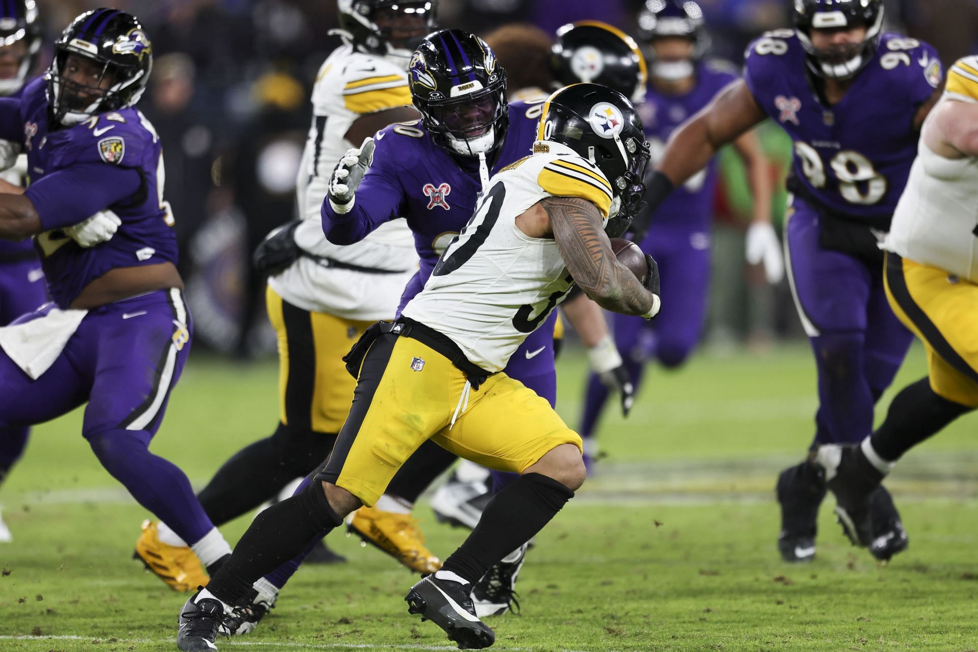 Pittsburgh Steelers v Baltimore Ravens - Source: Getty