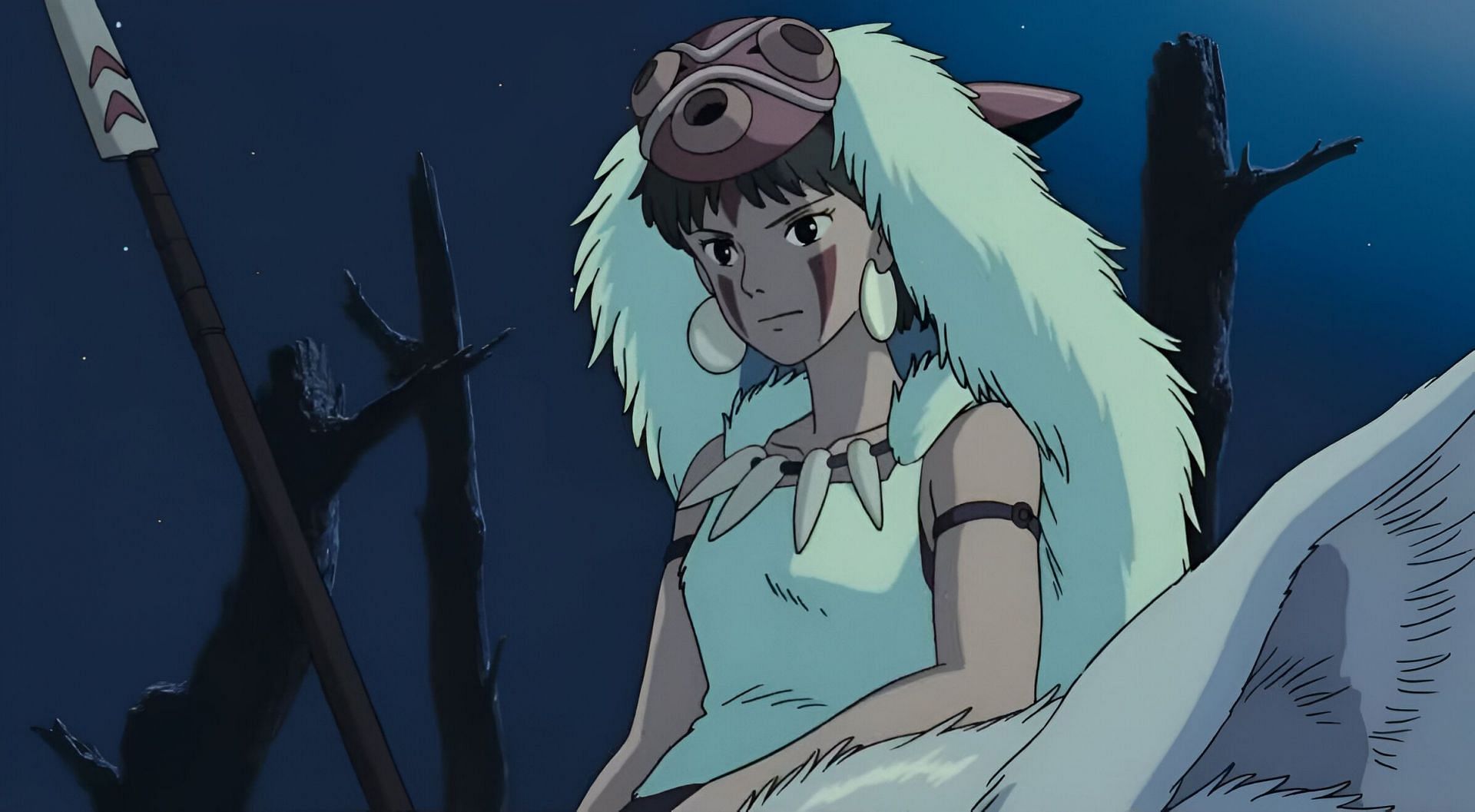 One of the best anime movies Princess Mononoke (Image via Studio Ghibli)