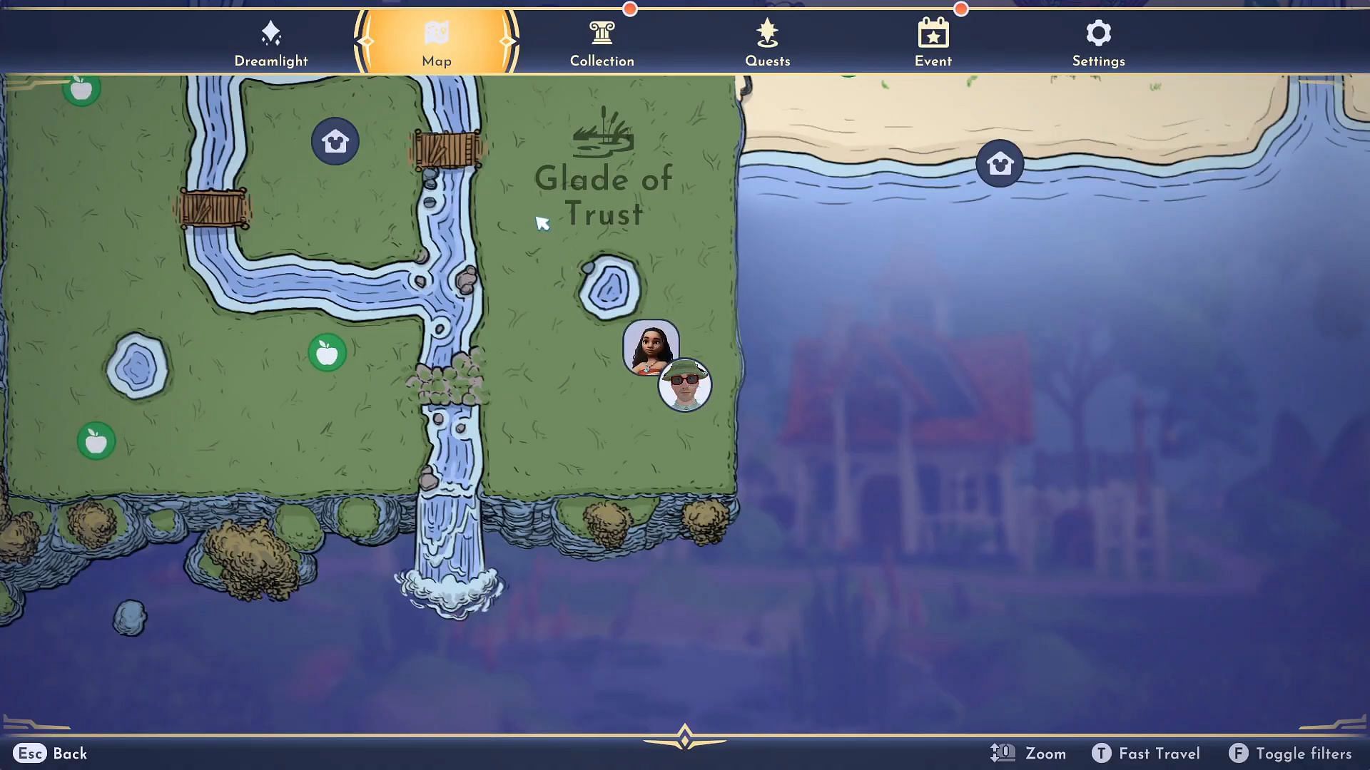 You can find Hardwood in the Glade of Trust biome (Image via Gameloft || YouTube/@Quick Tips)