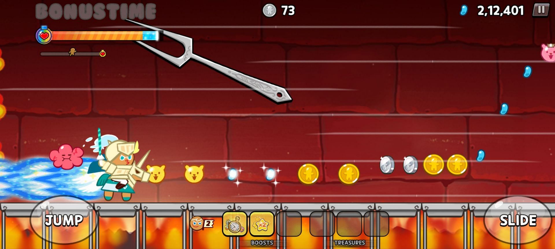 The gameplay is filled with powerups and animations (Image via Krafton)