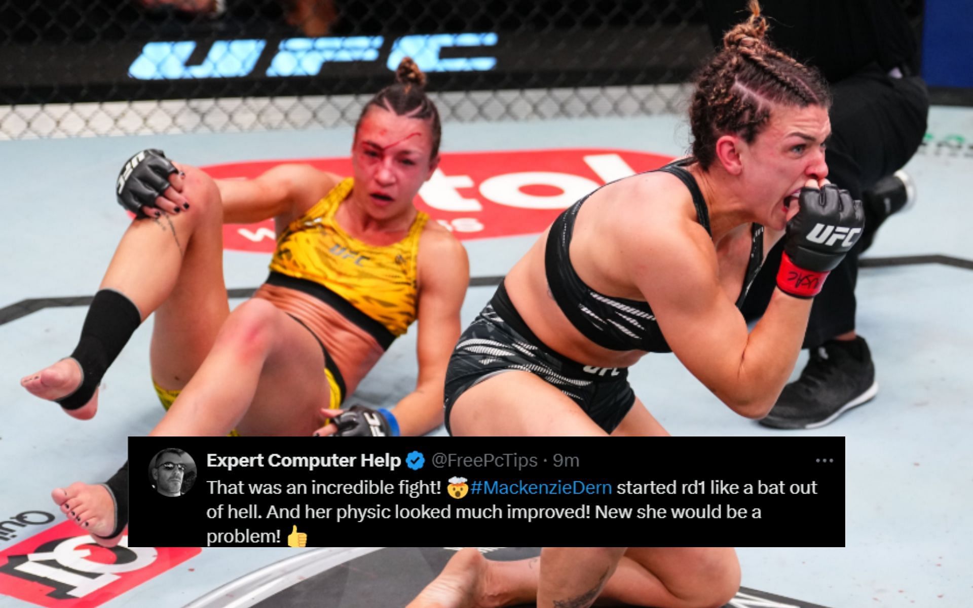 Fans and pros react to Mackenzie Dern