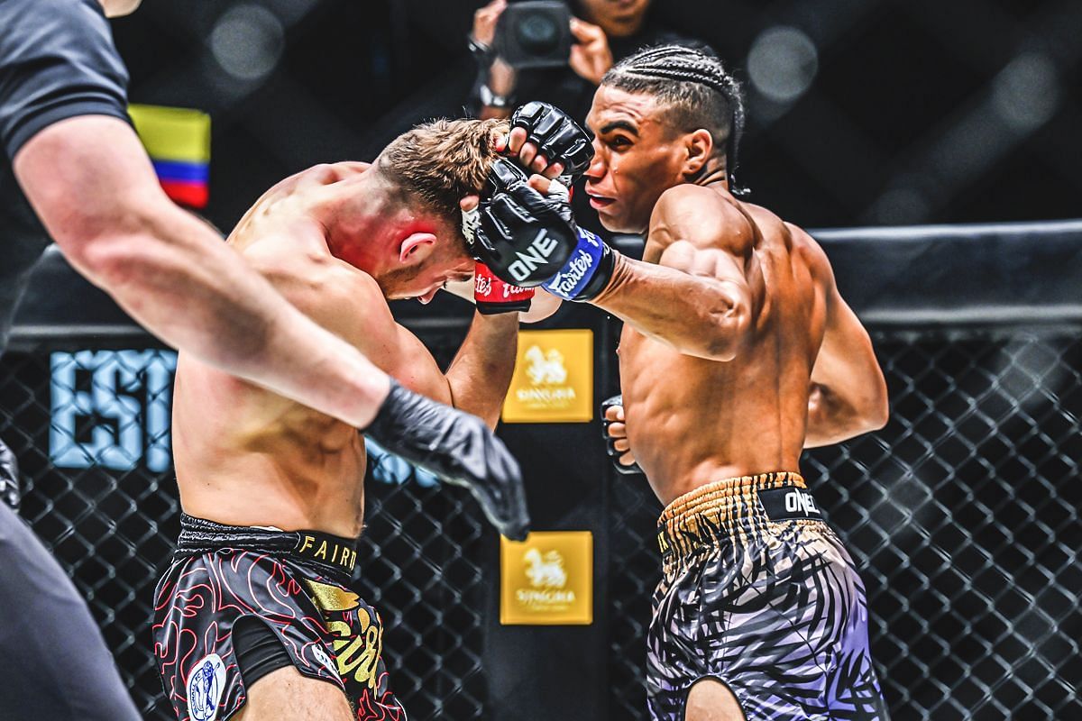 Freddie Haggerty (left), Jordan Estupinan [Photo via ONE Championship]