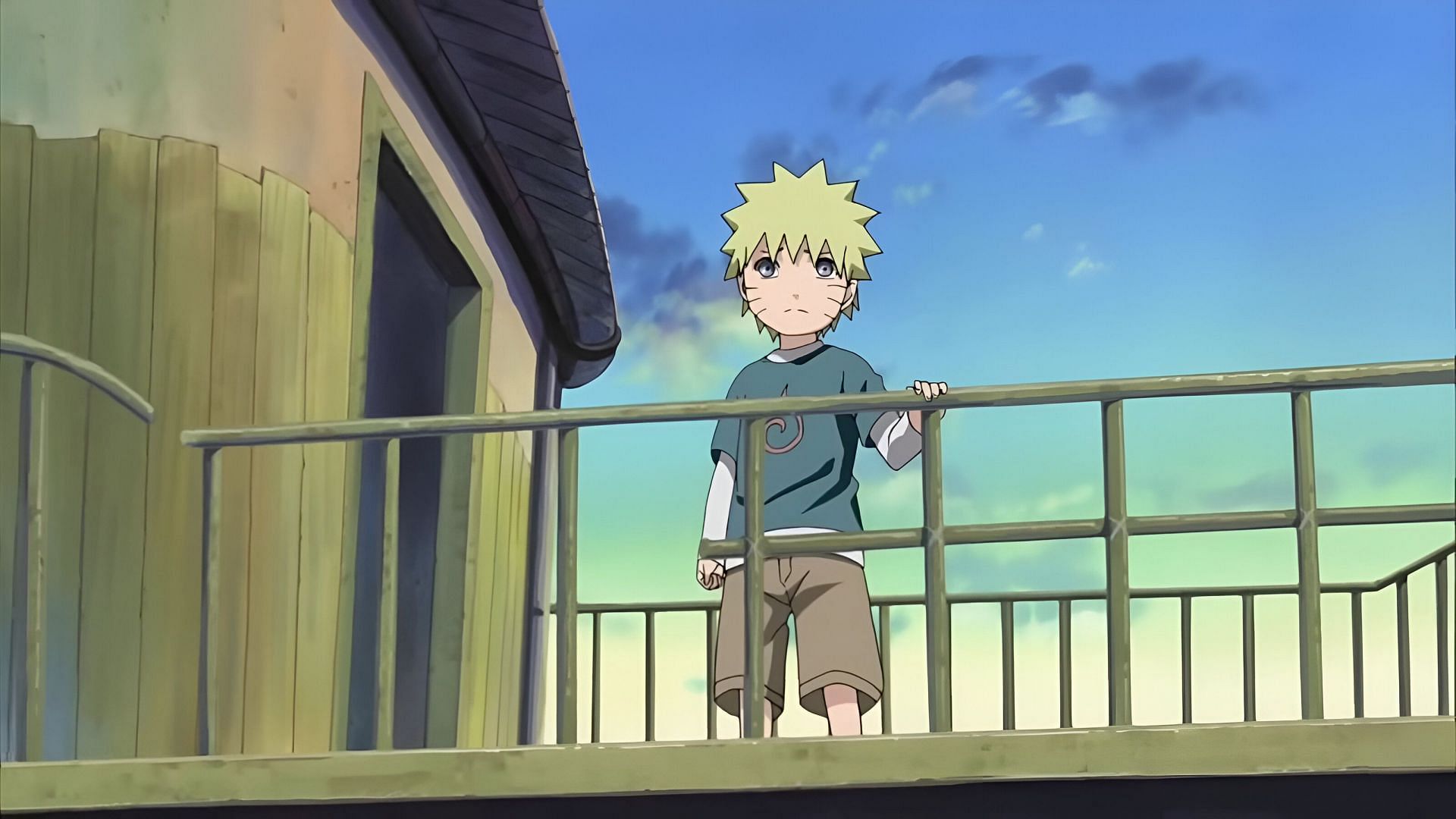 Kid Naruto, as seen in the anime (Image via Studio Pierrot)