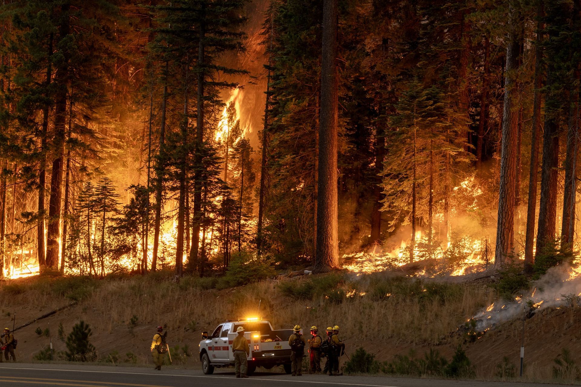 Park Fire Burns Thousands Of Acres In Northern California After Man Charged With Arson - Source: Getty