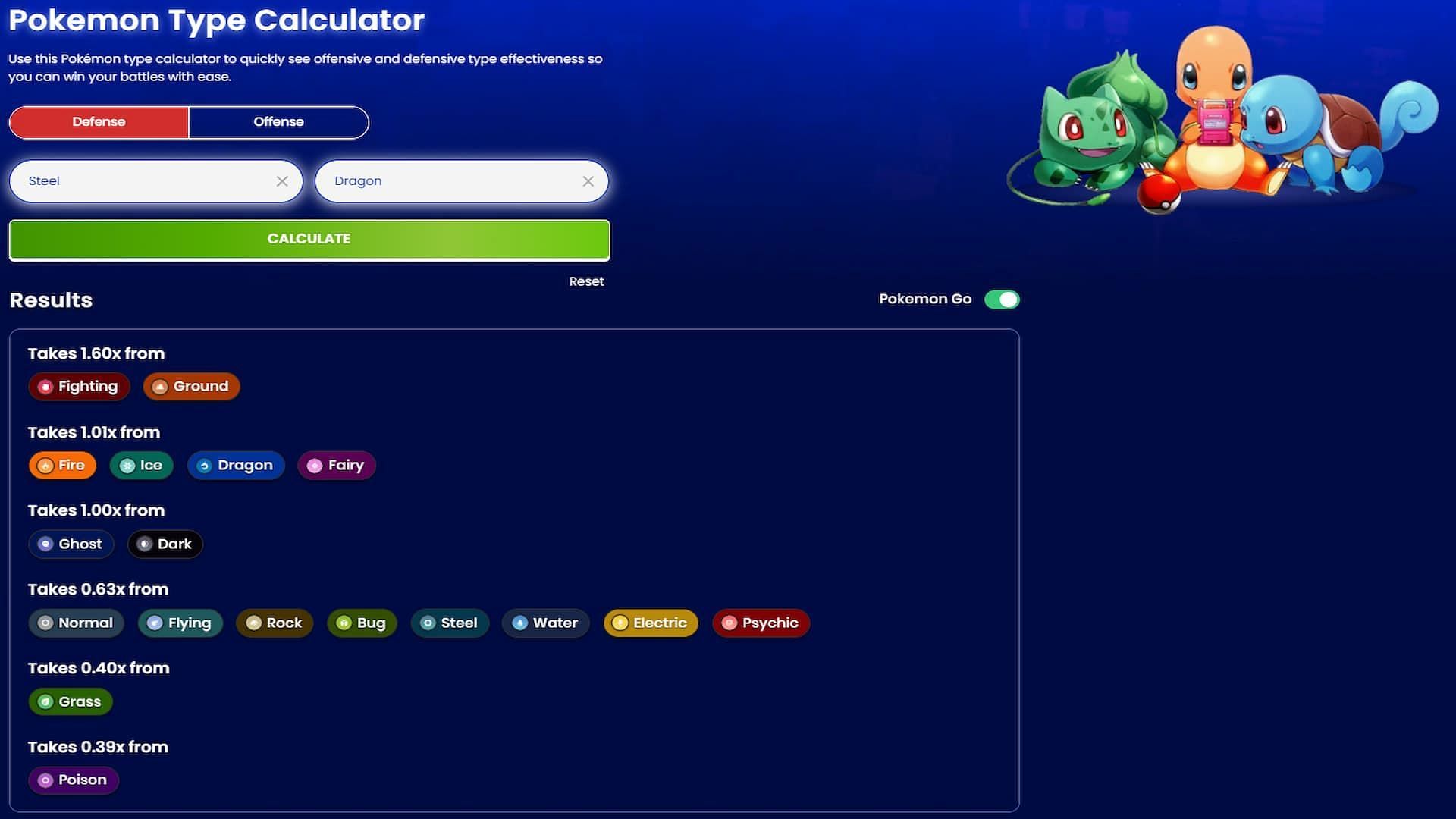 Dialga&#039;s type matchup (Image via Sportskeeda)