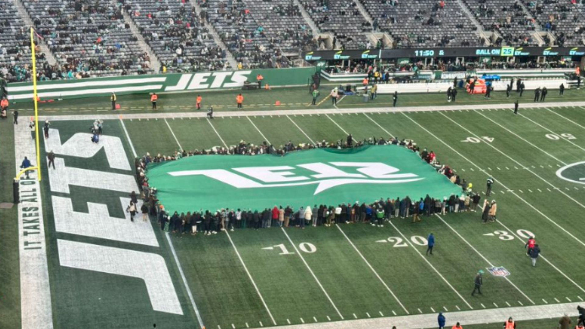 &quot;Joke of a franchise&quot;: NFL fans mock Jets for major goof-up ahead of Dolphins game( Image Souce: x.com/zackblatt)