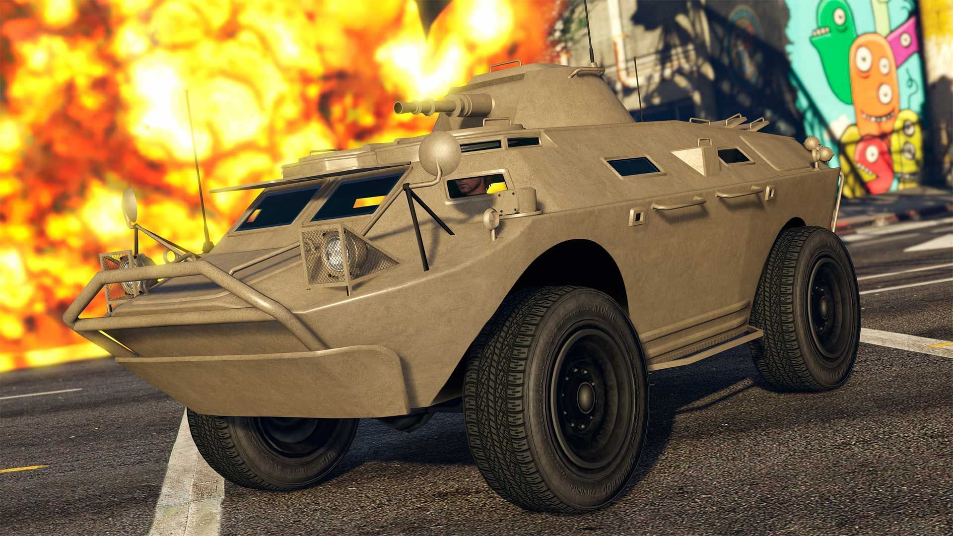 A brief list of 5 best military vehicles in GTA Online (Image via Rockstar Games)