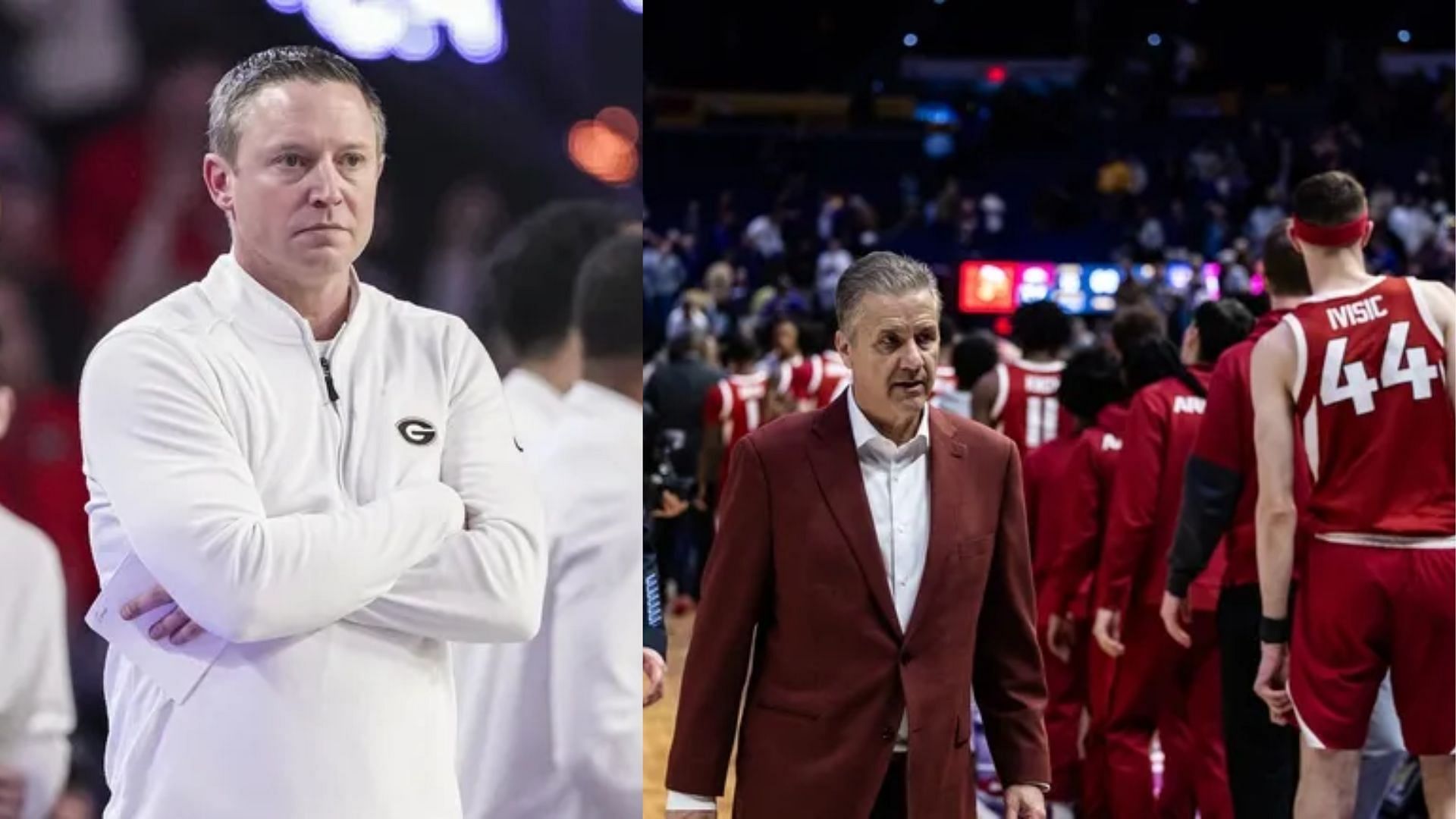 Georgia coach Mike White commends John Calipari&rsquo;s Arkansas while holding out a hope for them (Image Source: IMAGN)