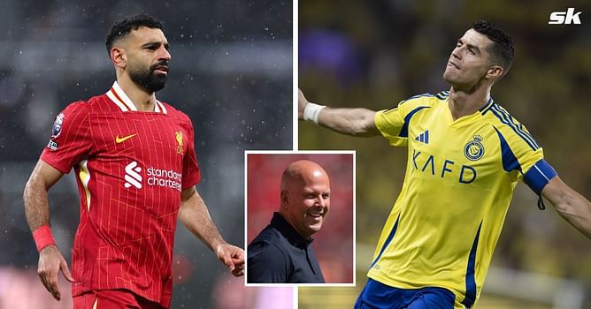 Liverpool coach Arne Slot makes Cristiano Ronaldo claim when asked if Mohamed Salah is ‘best in the world’ right now