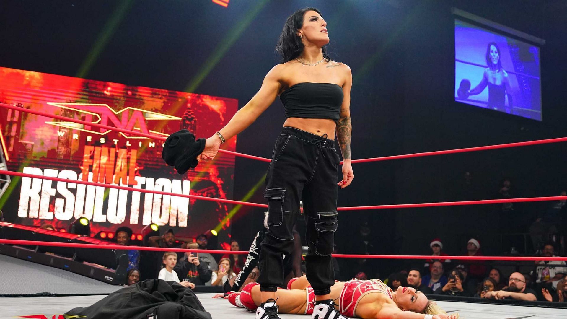 Tessa Blanchard in back in TNA (via tnawrestling.com)