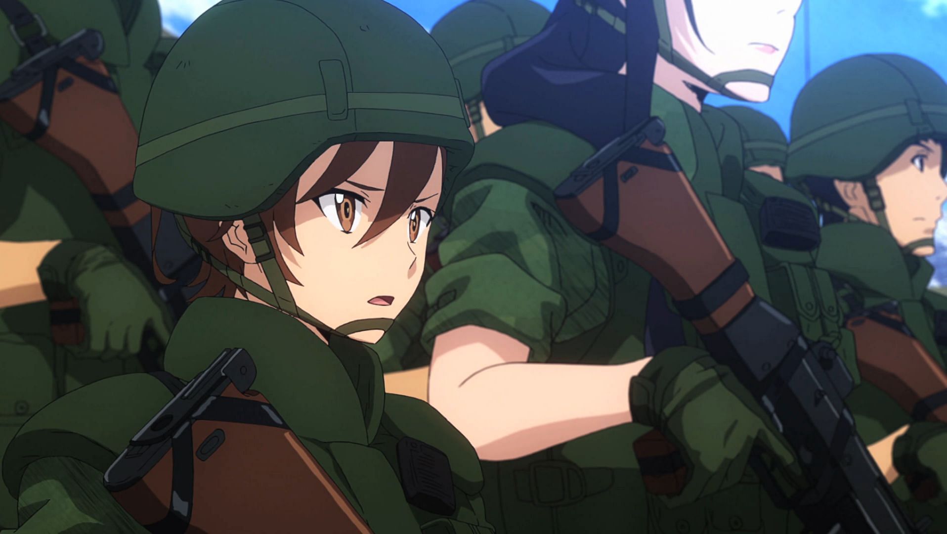 GATE: Thus the JSDF Fought There! (Image via A-1 Pictures)