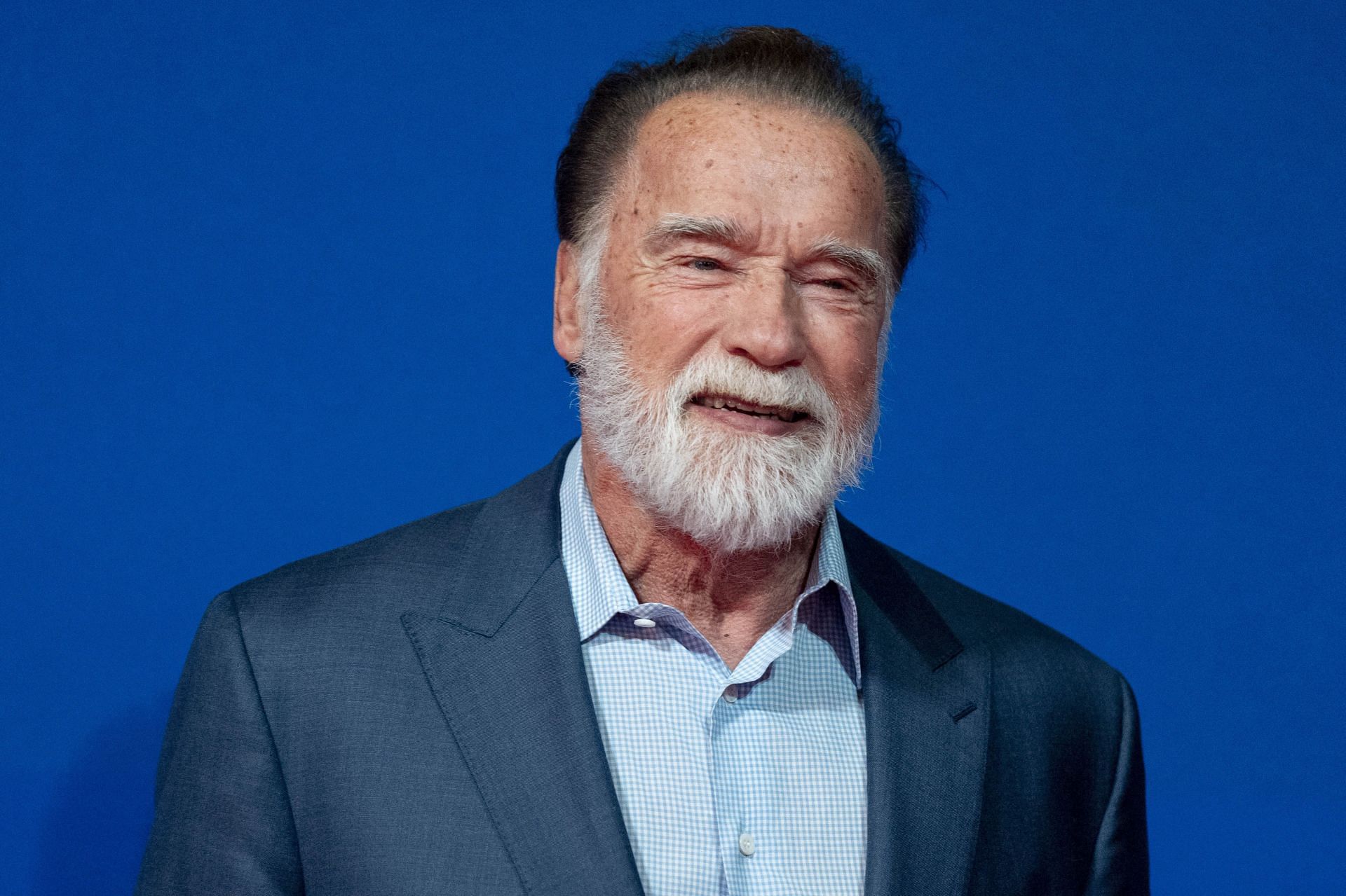 Arnold Schwarzenegger at Climate Initiative - Source: Getty