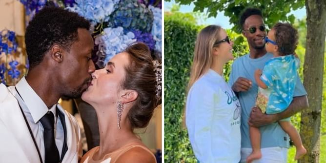 "My wife is playing, my daughter is waiting for me" - Gael Monfils gets real about how he's 'lucky' to have his life
