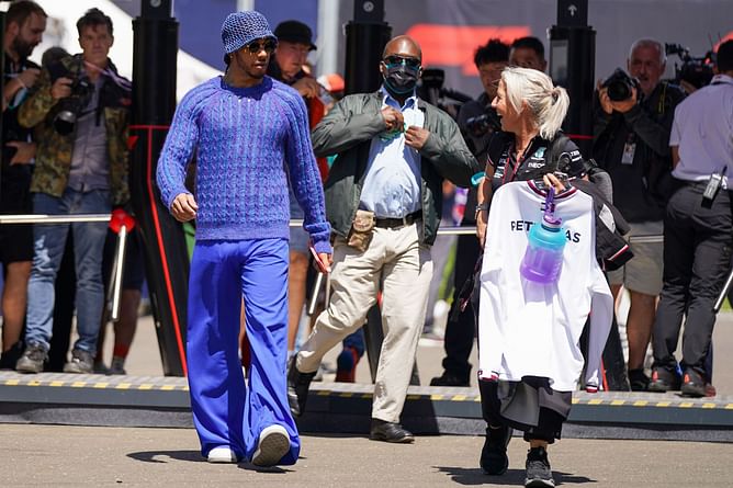 Lewis Hamilton’s confidante Angela Cullen spotted on his debut Ferrari drive at Maranello garage