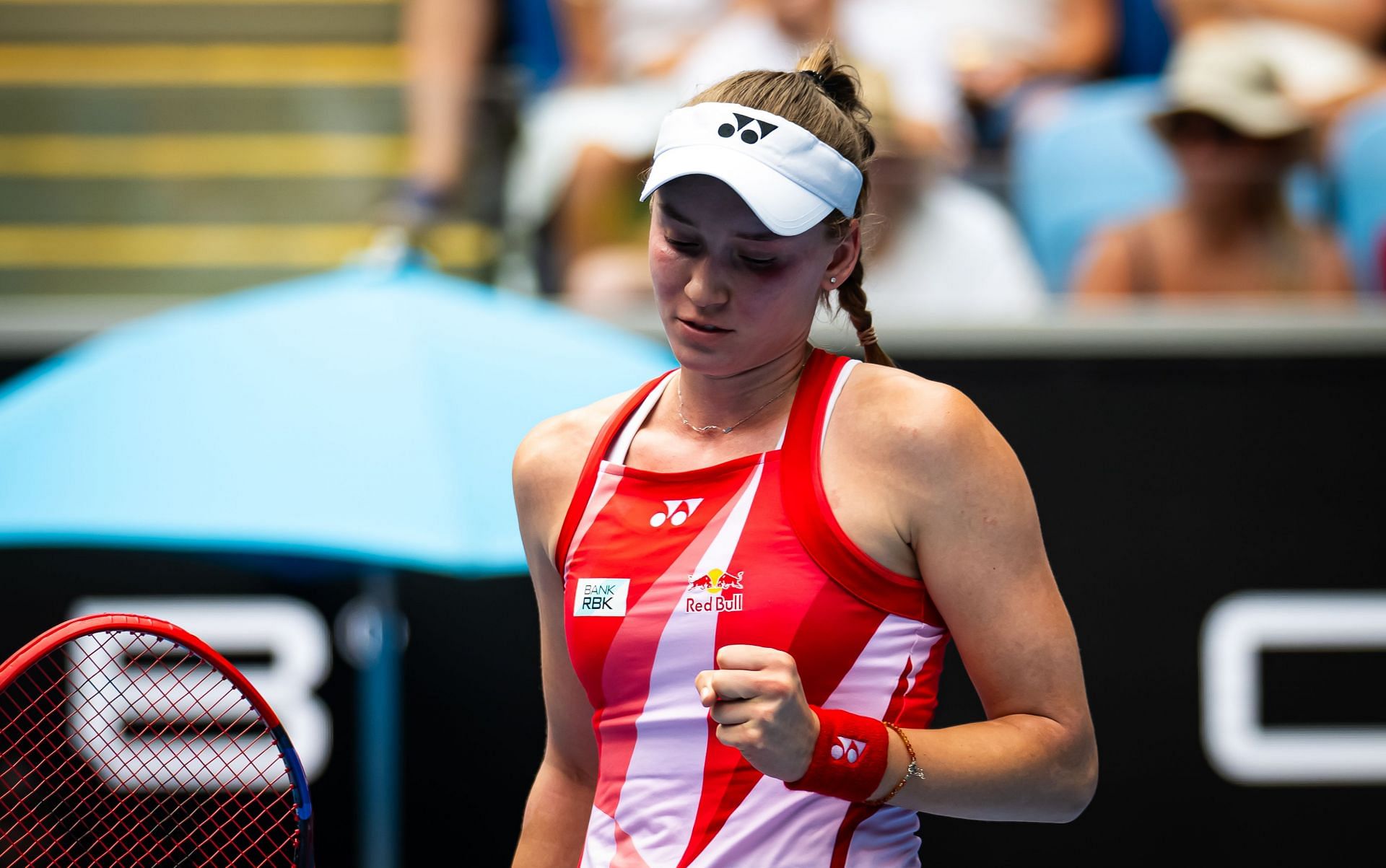 Elena Rybakina looks dejected at Australian Open (Source: Getty)