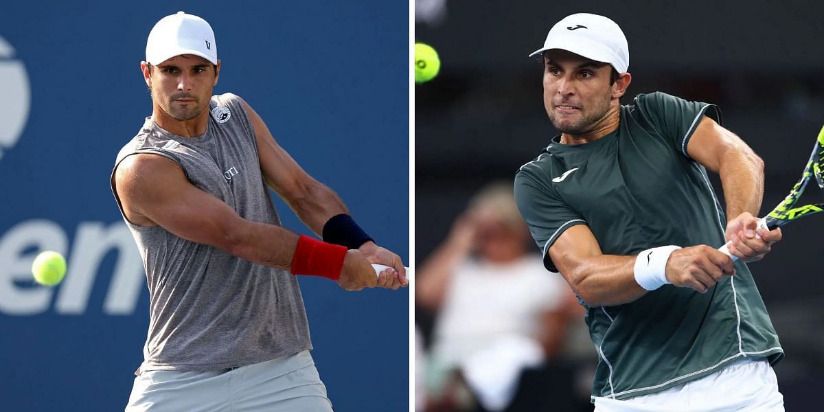 Marcos Giron (L) vs Aleksandar Vukic (R) preview, (Source: Getty Images)