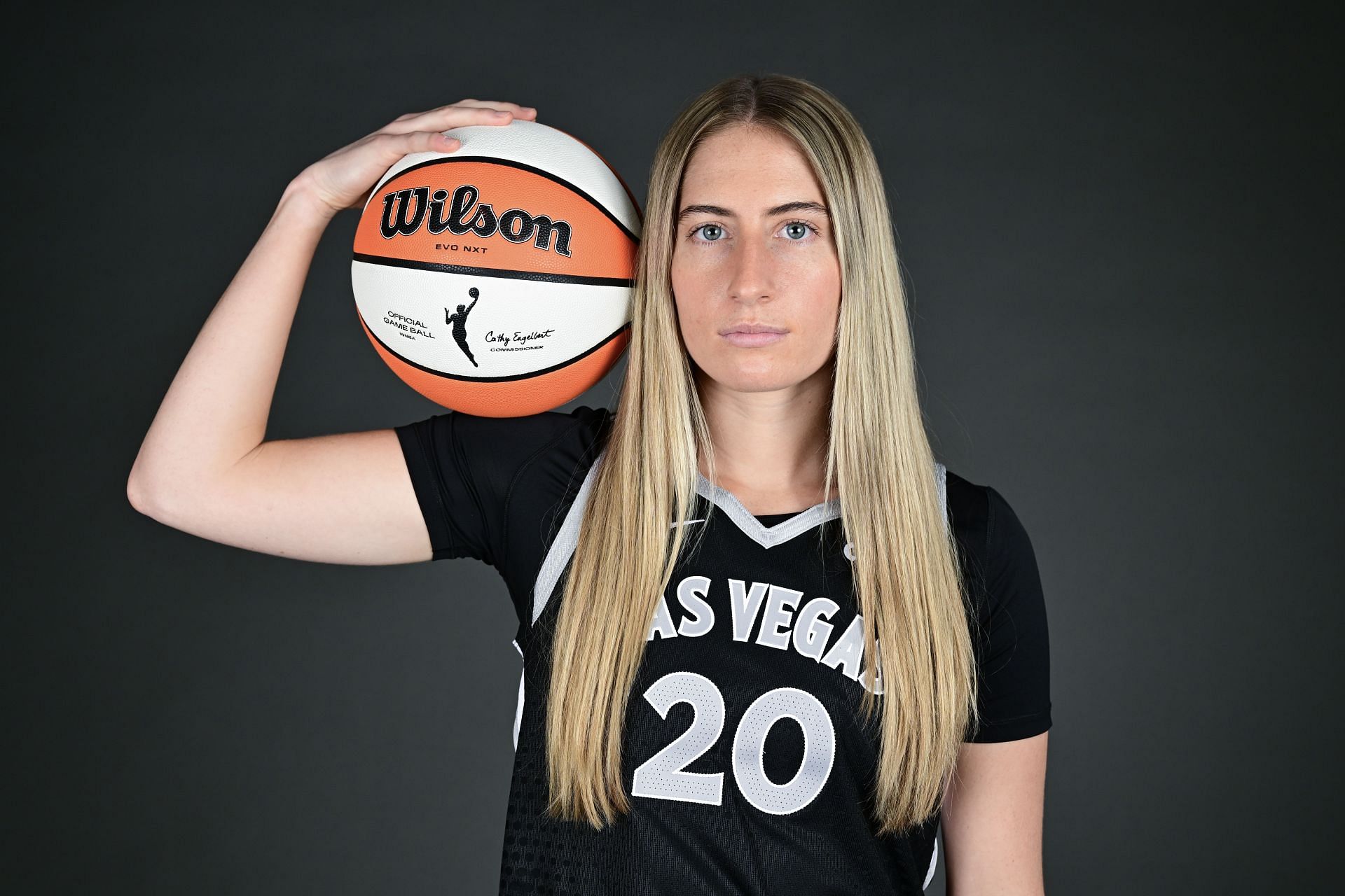 Kate Martin plays for the Las Vegas Aces in the WNBA. (Credits: Getty)