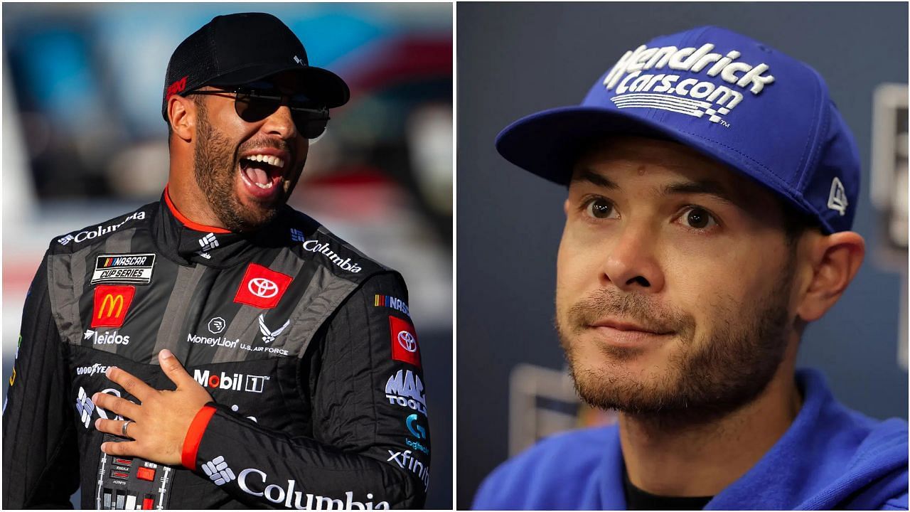 Bubba Wallace, Kyle Larson