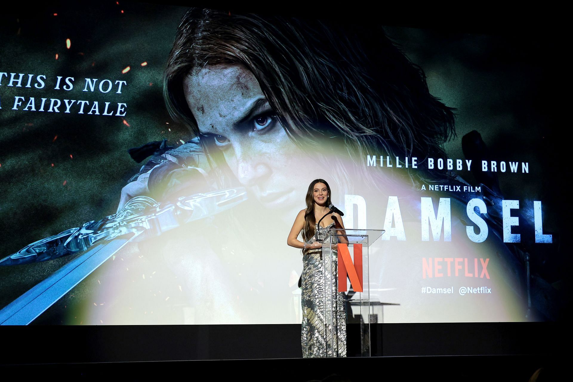 Damsel World Premiere | Netflix - Source: Getty