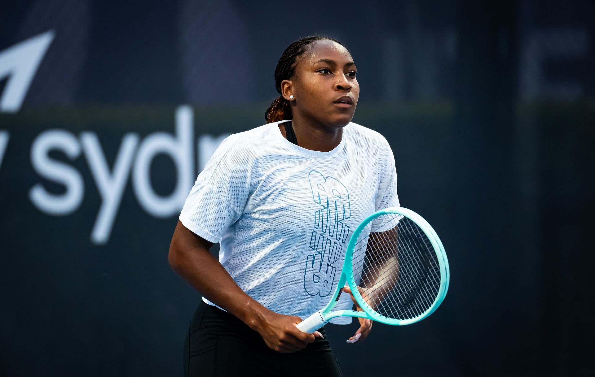 Coco Gauff at the United Cup 2025. (Photo: Getty)