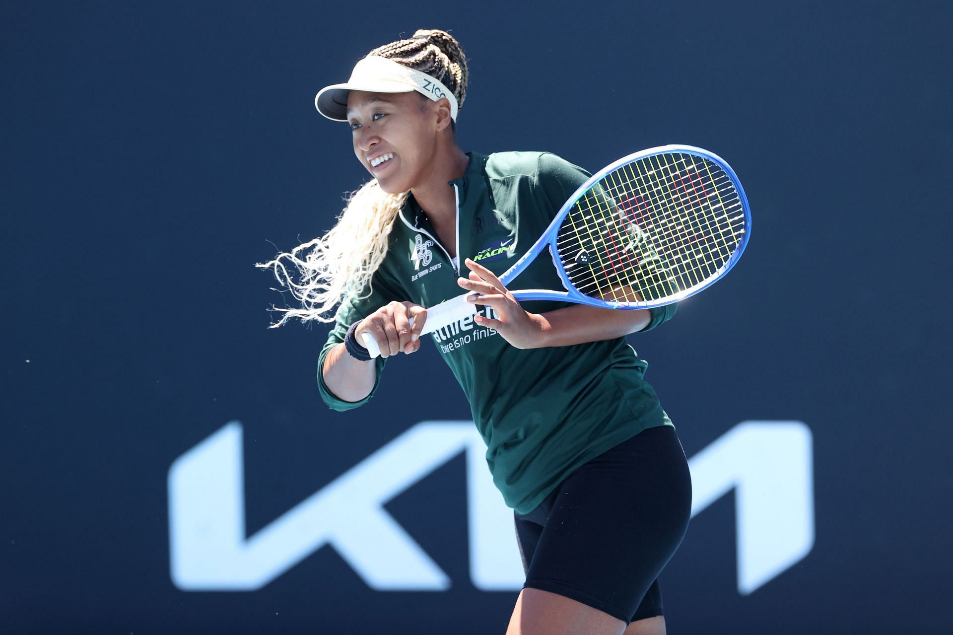 Naomi Osaka at the Australian Open 2025. (Photo: Getty)