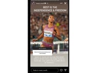 Masai Russell's Instagram story